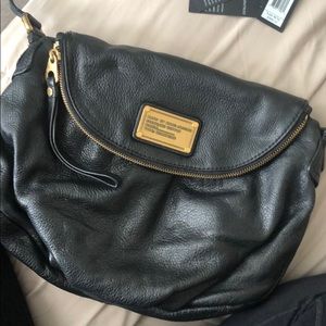 Marc Jacobs Black Leather Crossbody Bag